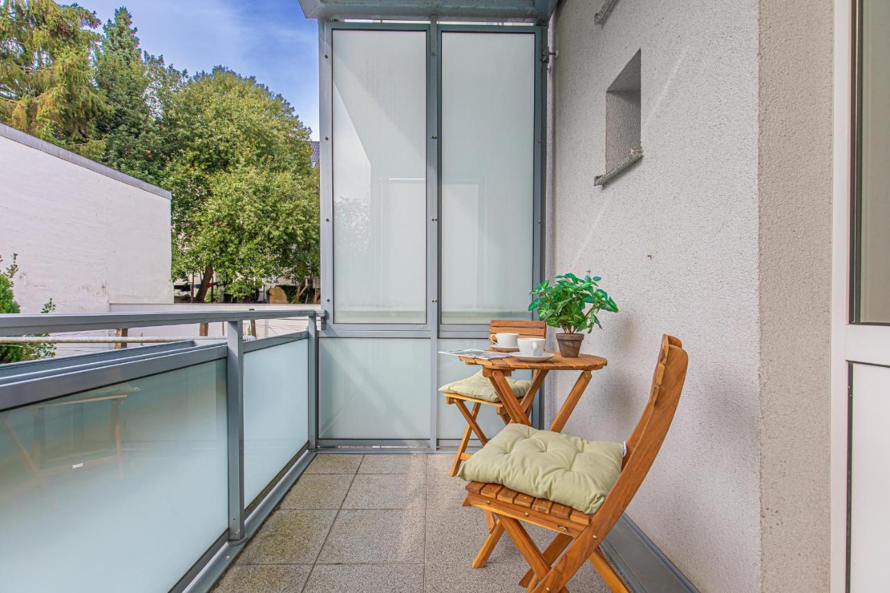 Fewo1846 - Kommood - Zentral Gelegenes Studio-Apartment Mit Balkon Im Hochparterre فلنسبورغ المظهر الخارجي الصورة